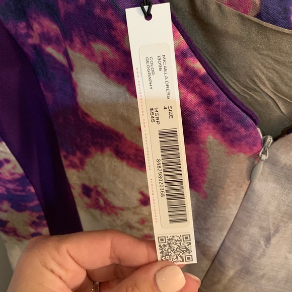 David Peck cap sleeve dress. NWT - Picture 3 of 4